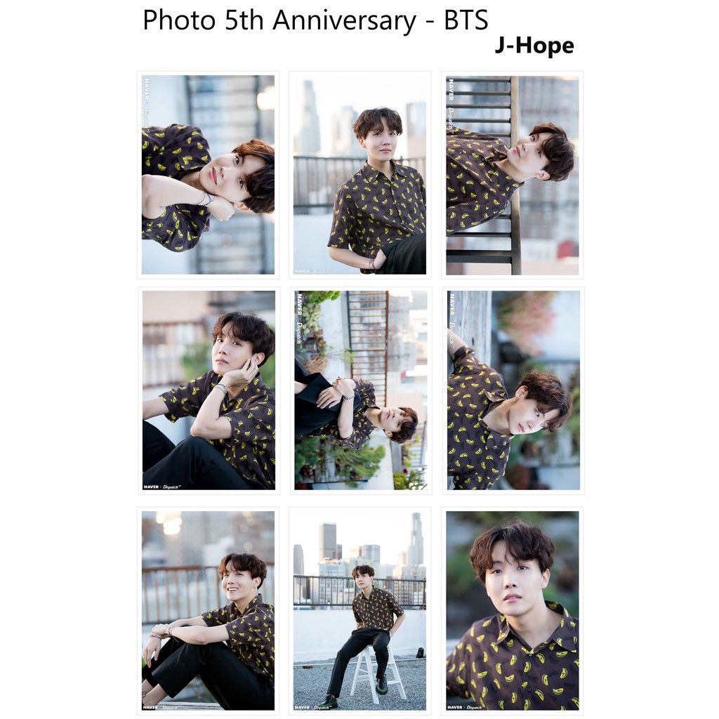 Lomo Card Ảnh BTS - 5th Anniversary ( Full 72 ảnh) | BigBuy360 - bigbuy360.vn