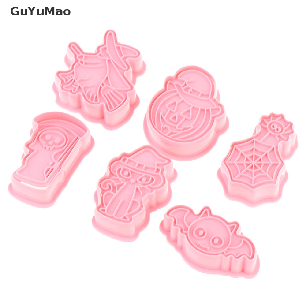 Khuôn Silicone Làm Bánh Quy / Kẹo Đường Hình Ma Bí Ngô Halloween