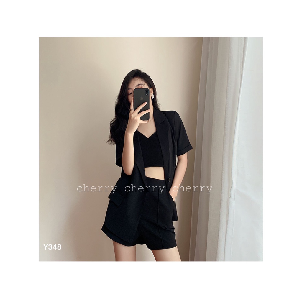 Set vest quần đùi Y348