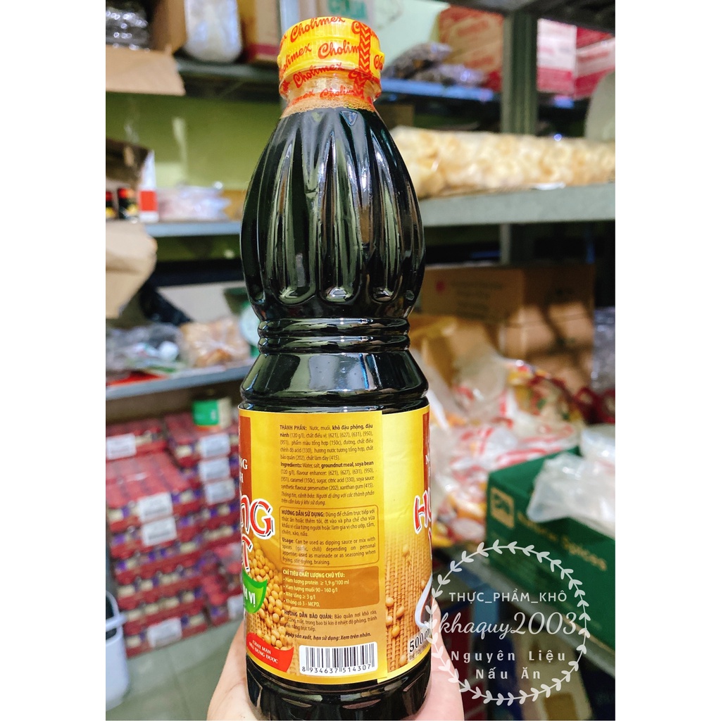 Nước tương Hương Việt  500ml