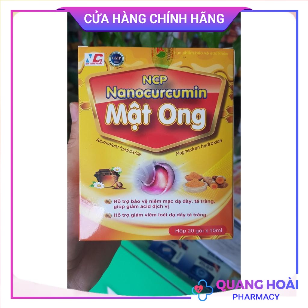 Mật Ong NCP Nano Curcumin bảo vệ dạ dày, giảm viêm loét