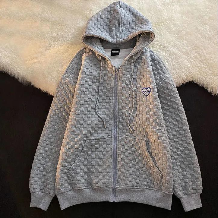 Áo Khoác Cardigan Nữ Thu Đông Có Mũ Rộng Phong Cách Mới 2021