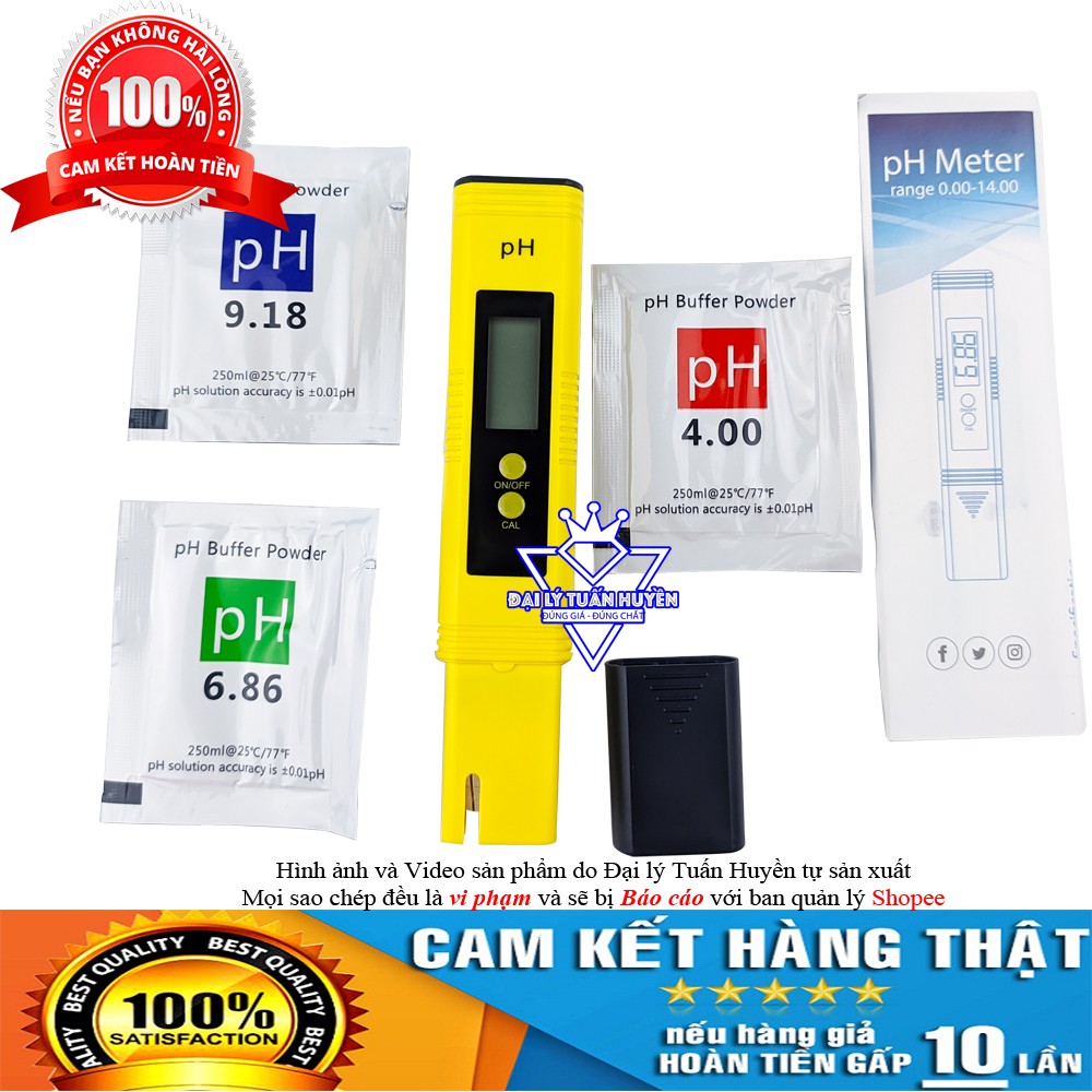 Bút đo PH của nước siêu nhạy - Đã hiệu chỉnh chính xác