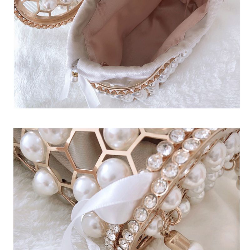 SẴN HÀNG HOT túi xách đính đá kết châu tổ ong độc lạ đẹp phong cách Hàn