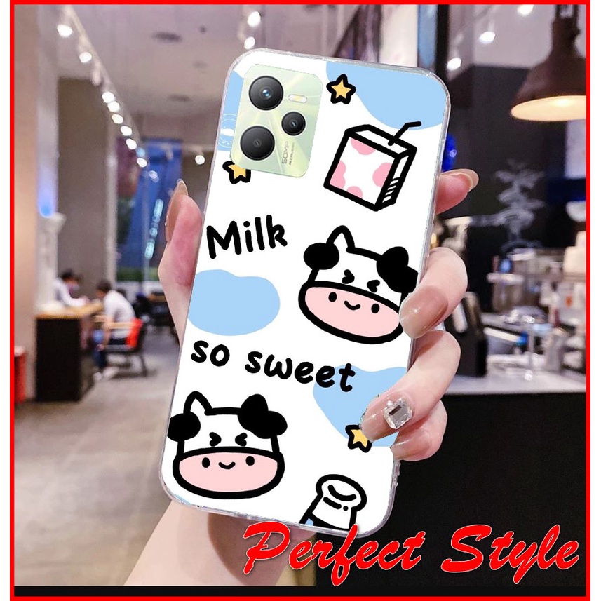 Ốp lưng UV bò Sữa Tecno Pova 2 Pova 3 Spark 7 7T Spark 8C Spark 6 go Pop 5 LTE