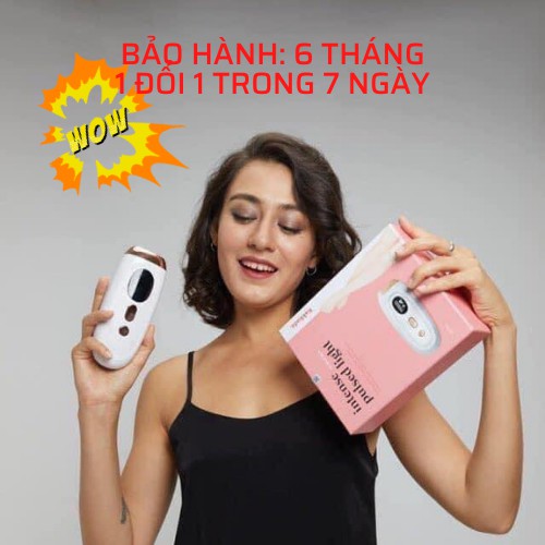 Freeship - Hàng Chính Hãng - Máy Triệt Lông Intense Pulsed Light Kakkuda - Tặng Kèm Kính Mát Thời Trang Xịn Sò