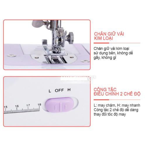 [SALE CUỒNG NHIỆT] Máy may mini gia đình CMD 505A ( hàng có sẵn)