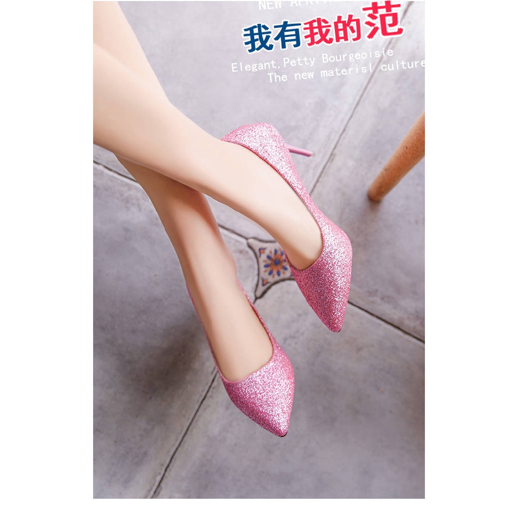 giày cao gót kim sa lấp lánh sang trọng | BigBuy360 - bigbuy360.vn