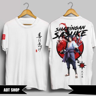 Áo thun Sasuke Uchiha cực chất | Áo Naruto Sasuke mẫu mới