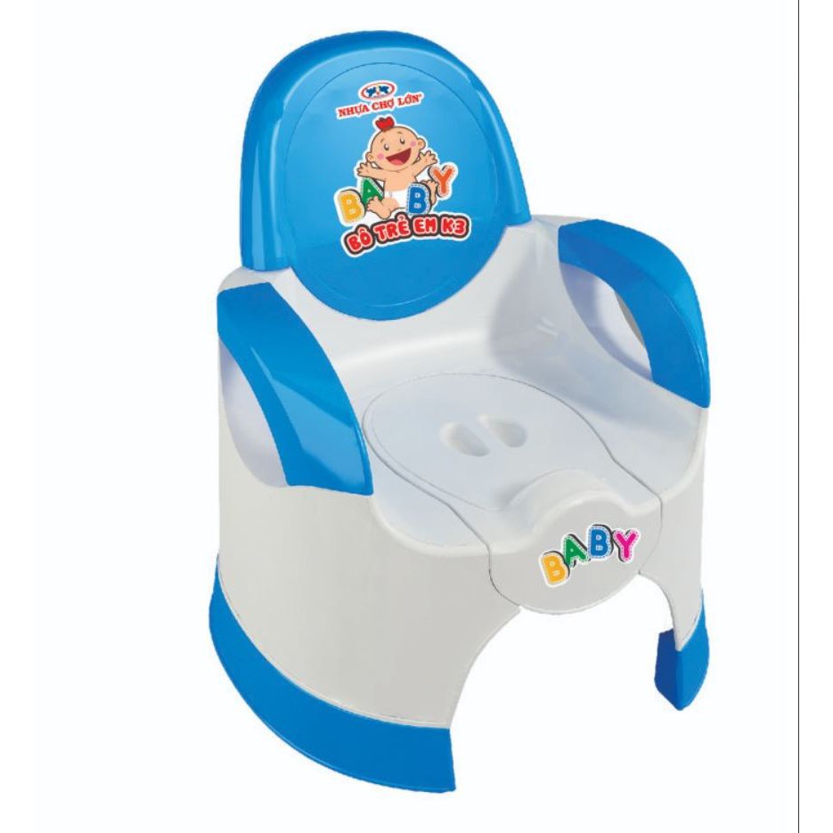 Bô trẻ em K3 Nhựa Chợ Lớn - đồ dùng vệ sinh cho bé cao cấp an toàn