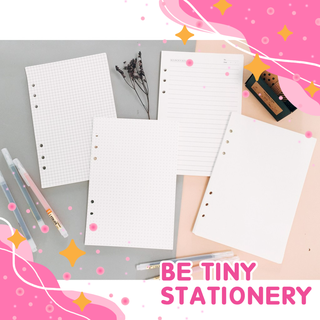 Giấy refill giấy sổ còng giấy A5 A6 Be Tiny