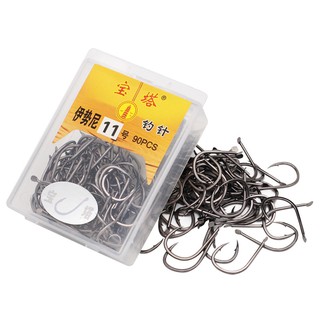 Hộp lưỡi câu thường dùng để câu cá mương sông suối ao hồ giá rẻ, lưỡi câu  đơn câu cá trê tra rô phi