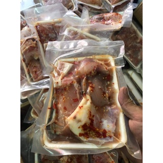 🐟❤️ 1Khay 500g Cá Dứa (Basa) tươi An Giang ướp tỏi ớt