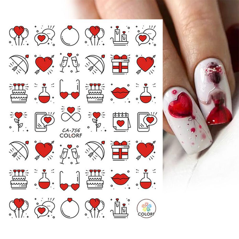 JUNE Sticker Dán Móng Nghệ Thuật