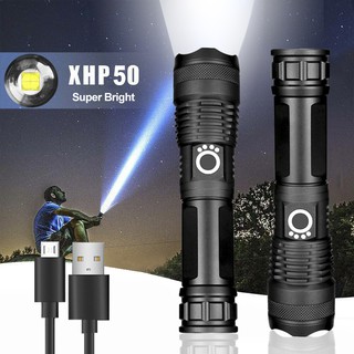 Sulu Đèn Pin led Sạc usb Siêu Sáng cree xhp50