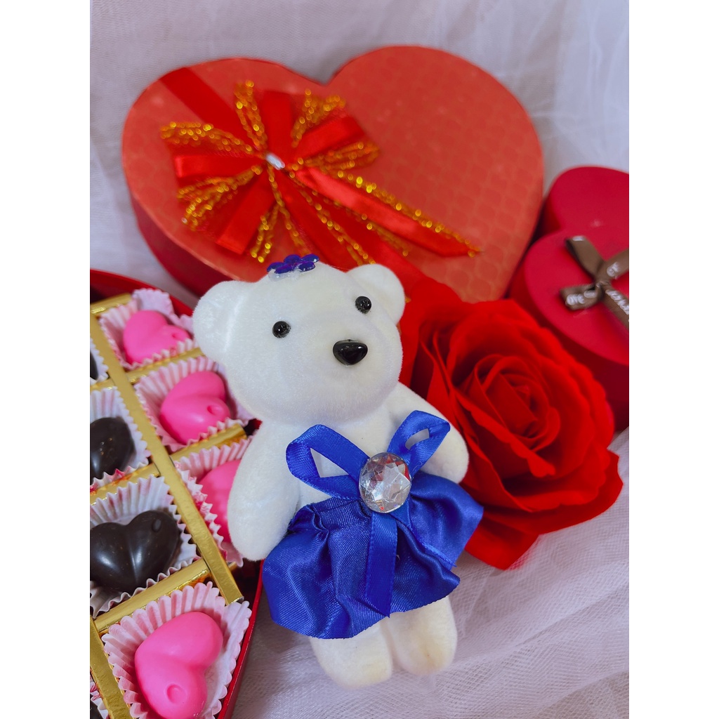 Gấu Bông Mini Quà Tặng Valentine