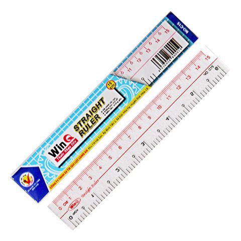 [ HCM ] THƯỚC KẺ WINQ 15CM