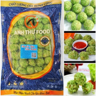 CHẢ CÁ CỐM XANH DẸP ANH THƯ 500GR