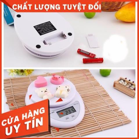 CÂN TIỂU LY NHÀ BẾP 5KG TẶNG KÈM PIN - CỰC TIỆN LỢI - ĐỒ GIA DỤNG BẾP