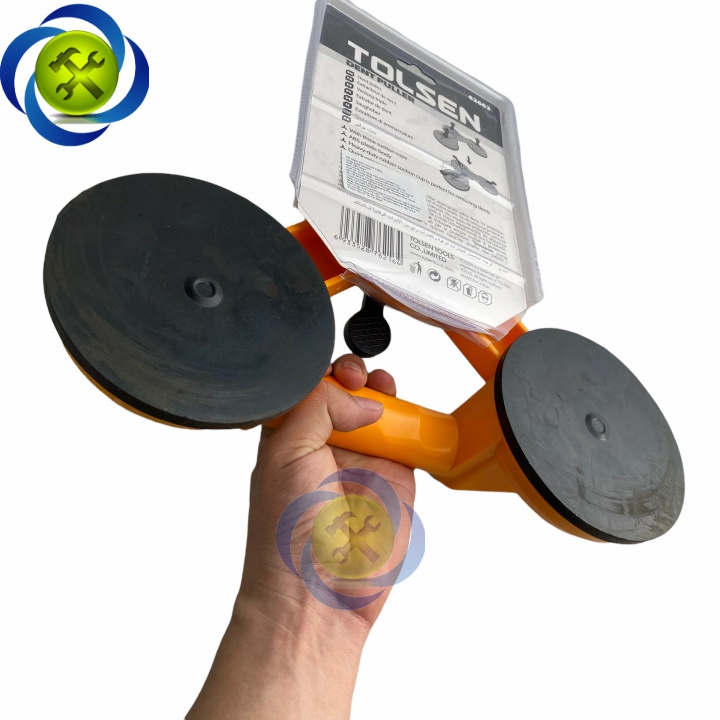 Tay hít kính - hít gạch Tolsen 62663 loại 3 chấu (75Kg)