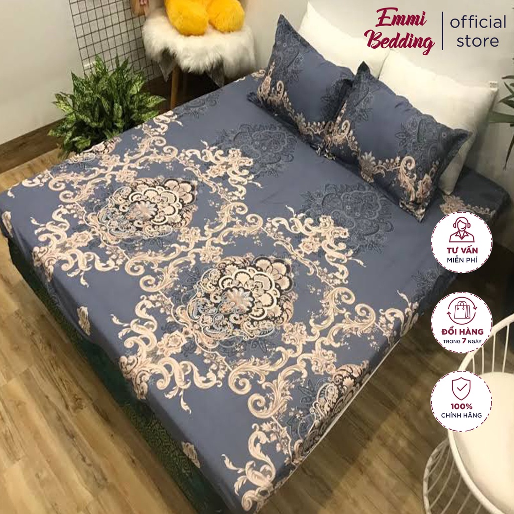 [BST 2]Bộ ga gối cotton poly Emmibedding store các mẫu siêu đẹp