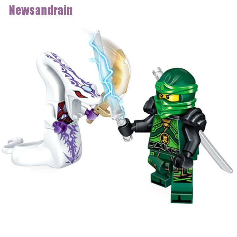 Set 24 Mô Hình Nhân Vật Ninjago Mini Trang Trí