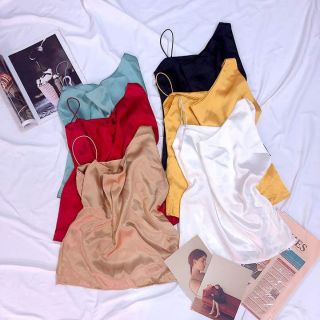 Áo dây cổ đổ(hình thật)