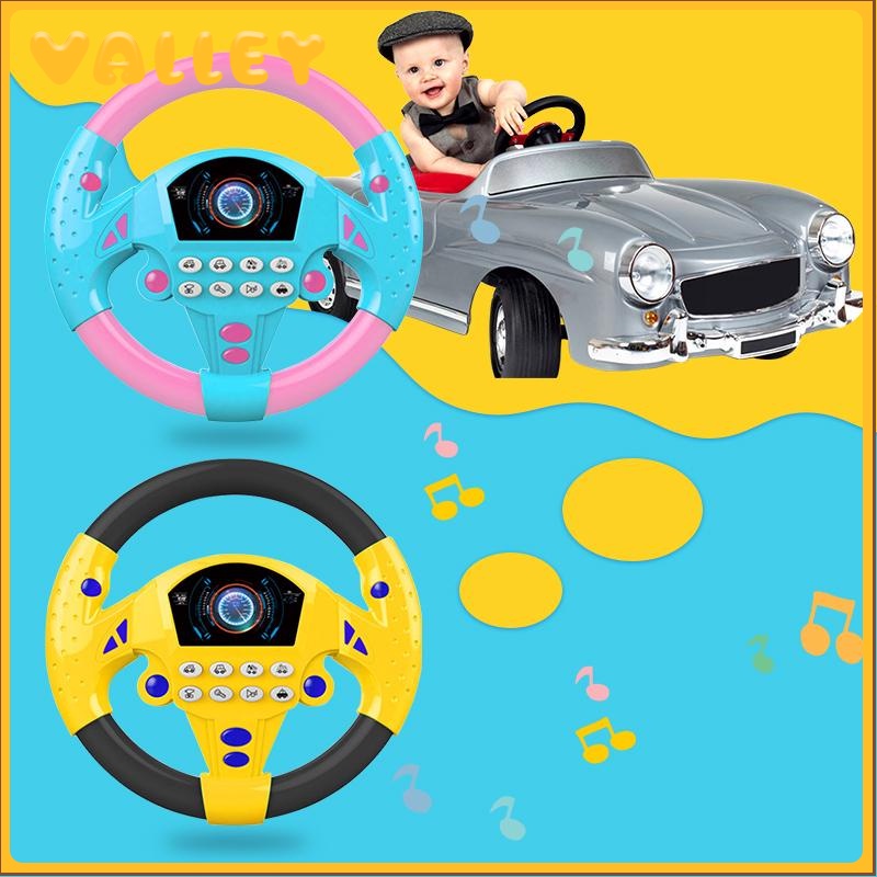 Đồ chơi Zhan Qi Toys vô lăng ô tô có âm nhạc giáo dục sớm cho trẻ em