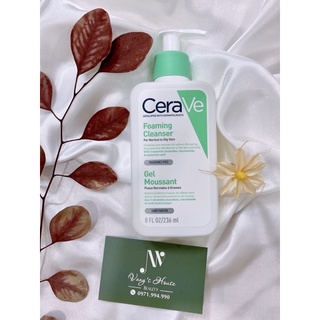 [Chính Hãng]  Sữa rửa mặt Cerave da dầu, da khô