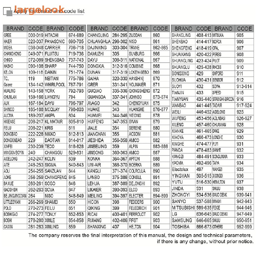 Điều Khiển Từ Xa K-1028E AC Màn Hình LCD Không Dây Cho Máy Lạnh