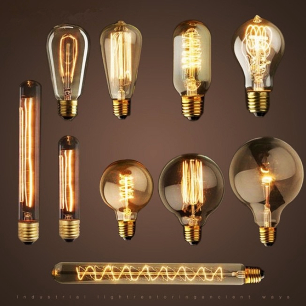 Bóng đèn sợi đốt hoặc chuôi đèn E27 kiểu dáng cổ điển | BigBuy360 - bigbuy360.vn