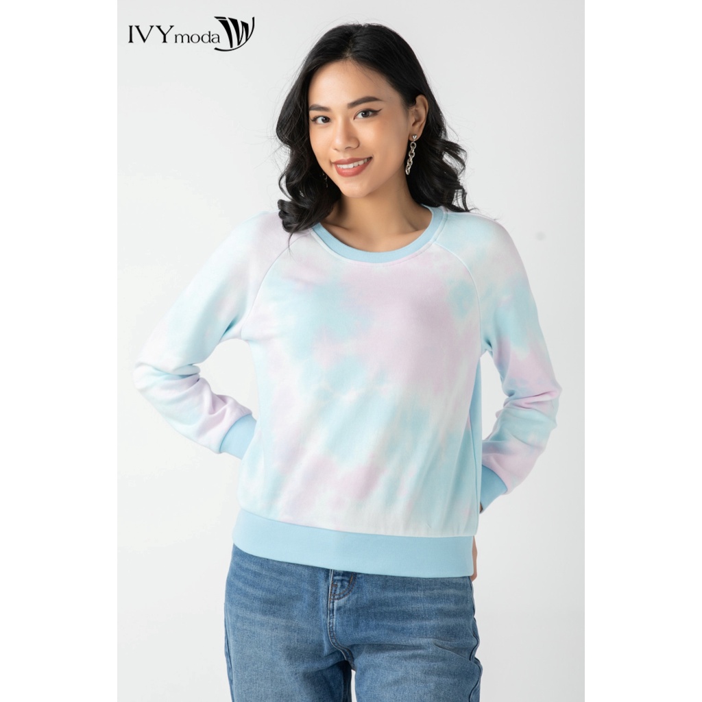 Áo Sweater nữ loang màu IVY moda MS 58B9093