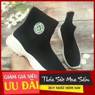 [Xả Hết] [Sốc] GIÀY THỂ THAO CAO CỔ THUN CO GIÃN A170 [Xả Hàng]