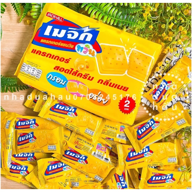 BÁNH QUY PHÔ MAI MAGIC JACK N JILL THÁI LAN 360G/ BÁNH PHOMAI JACK &amp; JILL