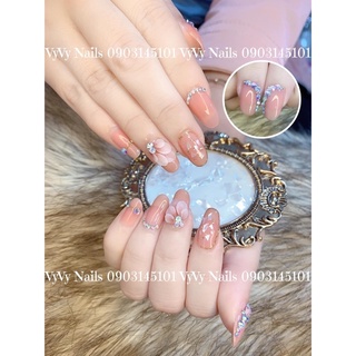 hoa nail - hoa bột xinh