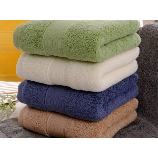 Khăn tắm 100% cotton (combo bán 5 cái)