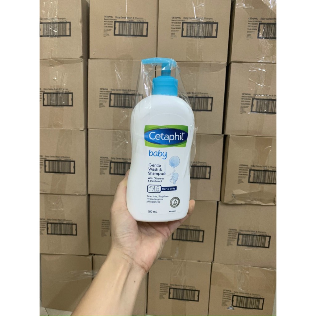 Sữa Tắm Gội Toàn Thân Cho Bé Cetaphil Baby Wash and Shampoo 230 ml