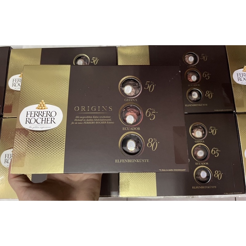 [Hàng nội địa Đức] CHOCOLATE FERRERO ROCHER ORIGINS