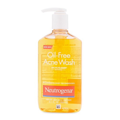 Sữa rữa mặt hỗ trợ giảm mụn Neutrogena Oil Free Acne Wash 269ml