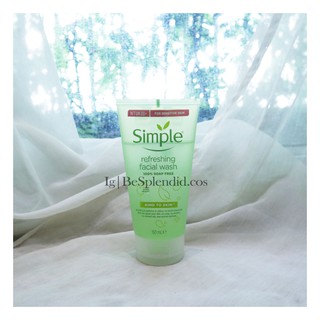 Sữa rửa mặt Simple Refreshing Facial Wash