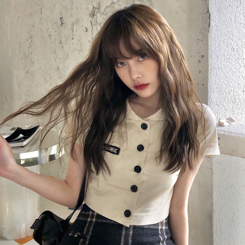 Áo Nửa Tay 232307Áo Thun Nữ Tay Lửng Dáng Ôm Thời Trang