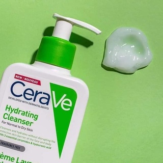 【💯Hàng thật】 Sữa Rửa Mặt cerave Hydrating Cleanser 236ml