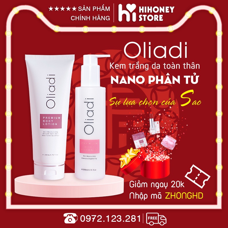 [Hot] 🔥🔥🔥Kem body phân tử OLIADI - kem dưỡng da quốc dân chuẩn quốc tế