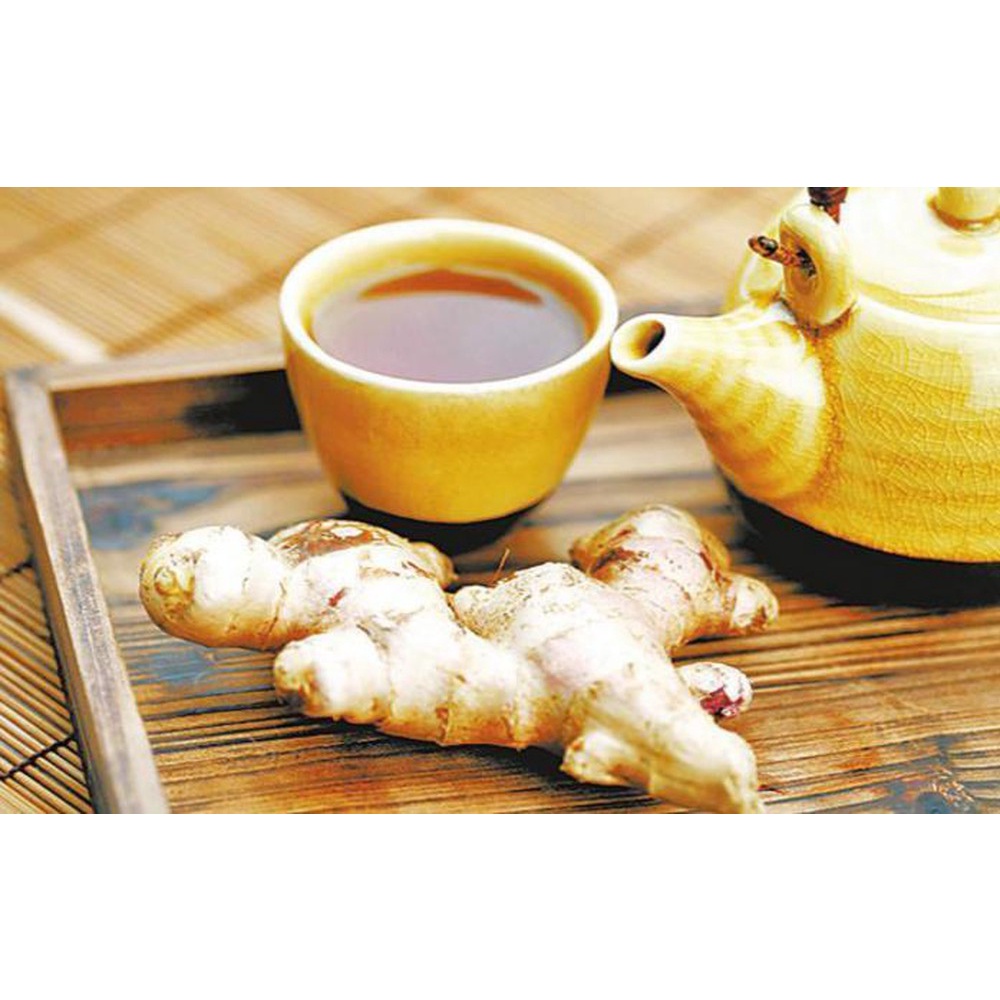 Trà Gừng Hòa Tan Hoàng Gia Hộp 180g (15 gói x 12gr) - Giải Cảm, Tốt Cho Tiêu Hóa, Giảm Buồn Nôn