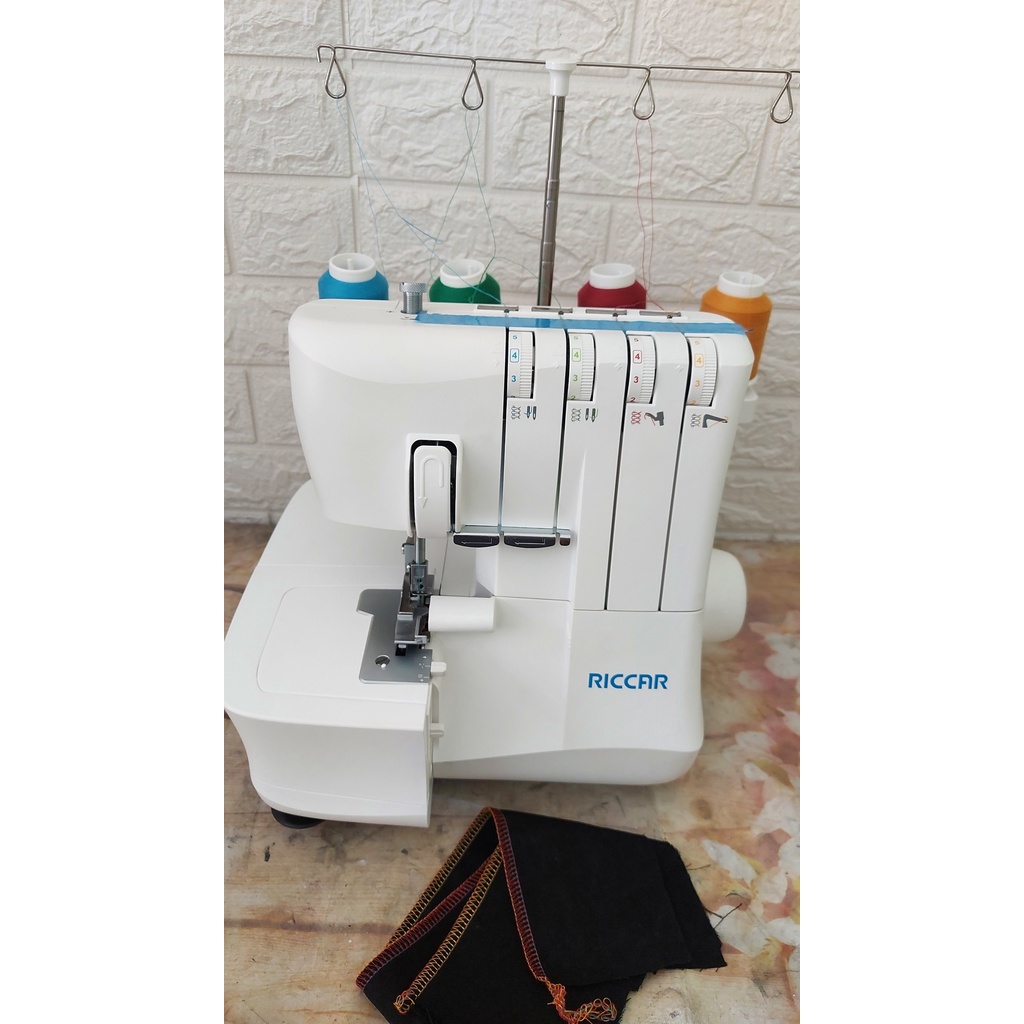 Máy Vắt Sổ- Máy Cuốn Bèo- Máy Chập Gia Đình 3 in 1 Khỏe-Êm-Bền- Mới 100%- Bảo Hành 1 Năm- TẶNG CHỈ TƠ TO