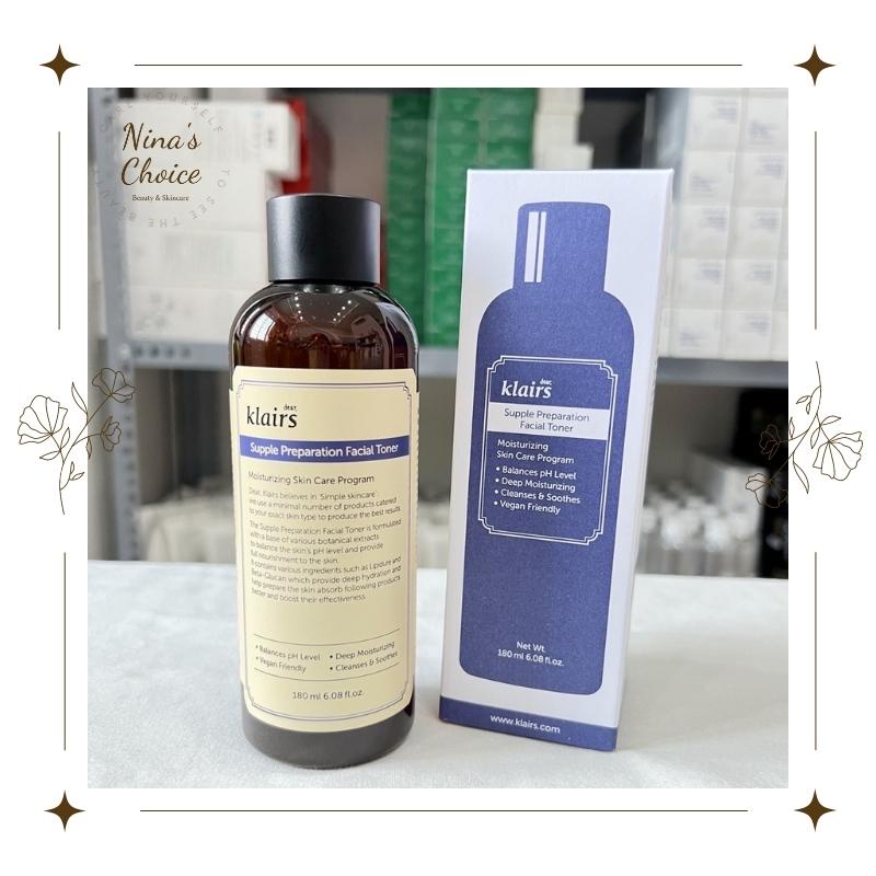 Toner Klairs Có Mùi 180ml - dịu nhẹ, giúp cân bằng da, cấp ẩm - Supple Preparation Facial Toner [Có Giao Hỏa Tốc] | BigBuy360 - bigbuy360.vn
