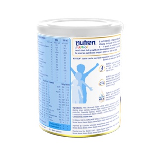 Sữa bột Nutren Junior 850g mẫu mới