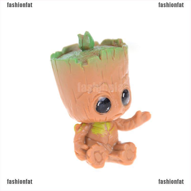 Set 4 Mô Hình Đồ Chơi Nhân Vật Baby Groot Trong Phim Guardians Of The Galaxy