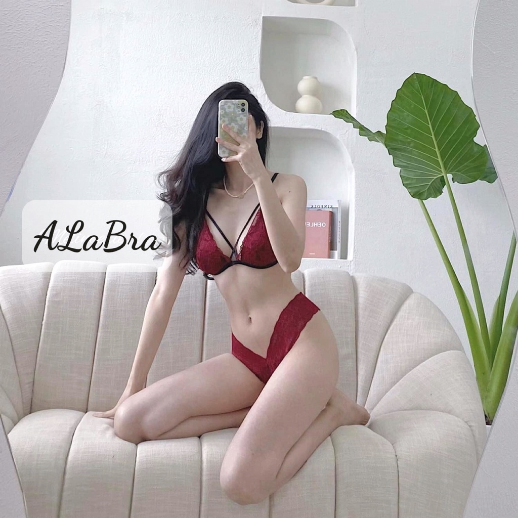 Đồ lót nữ quần chữ Y ALA BRALETTE có dây ôm ngực sexy gợi cảm hàng ren cao cấp