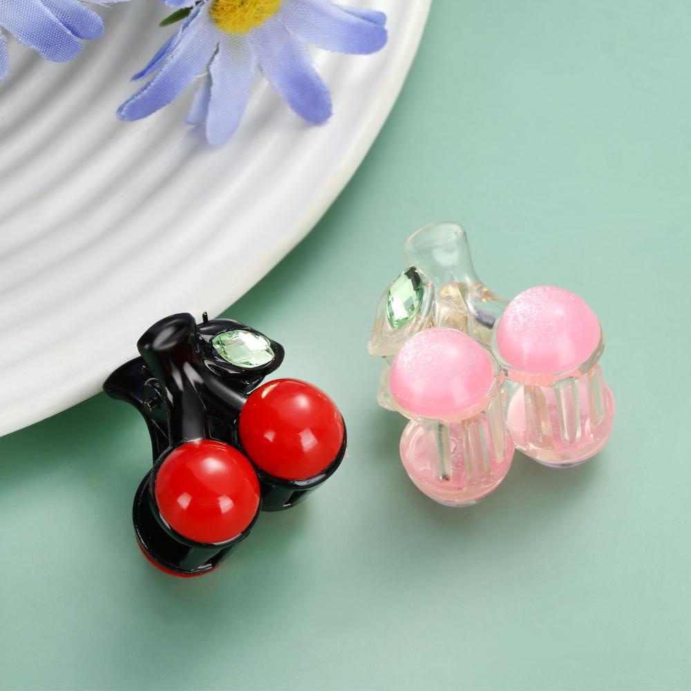 Kẹp Tóc Trang Trí Hình Quả Cherry Dễ Thương